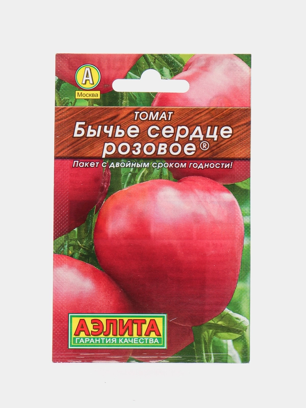 Семена Томат "Бычье сердце розовое", 20 шт семян, Аэлита, серия Лидер