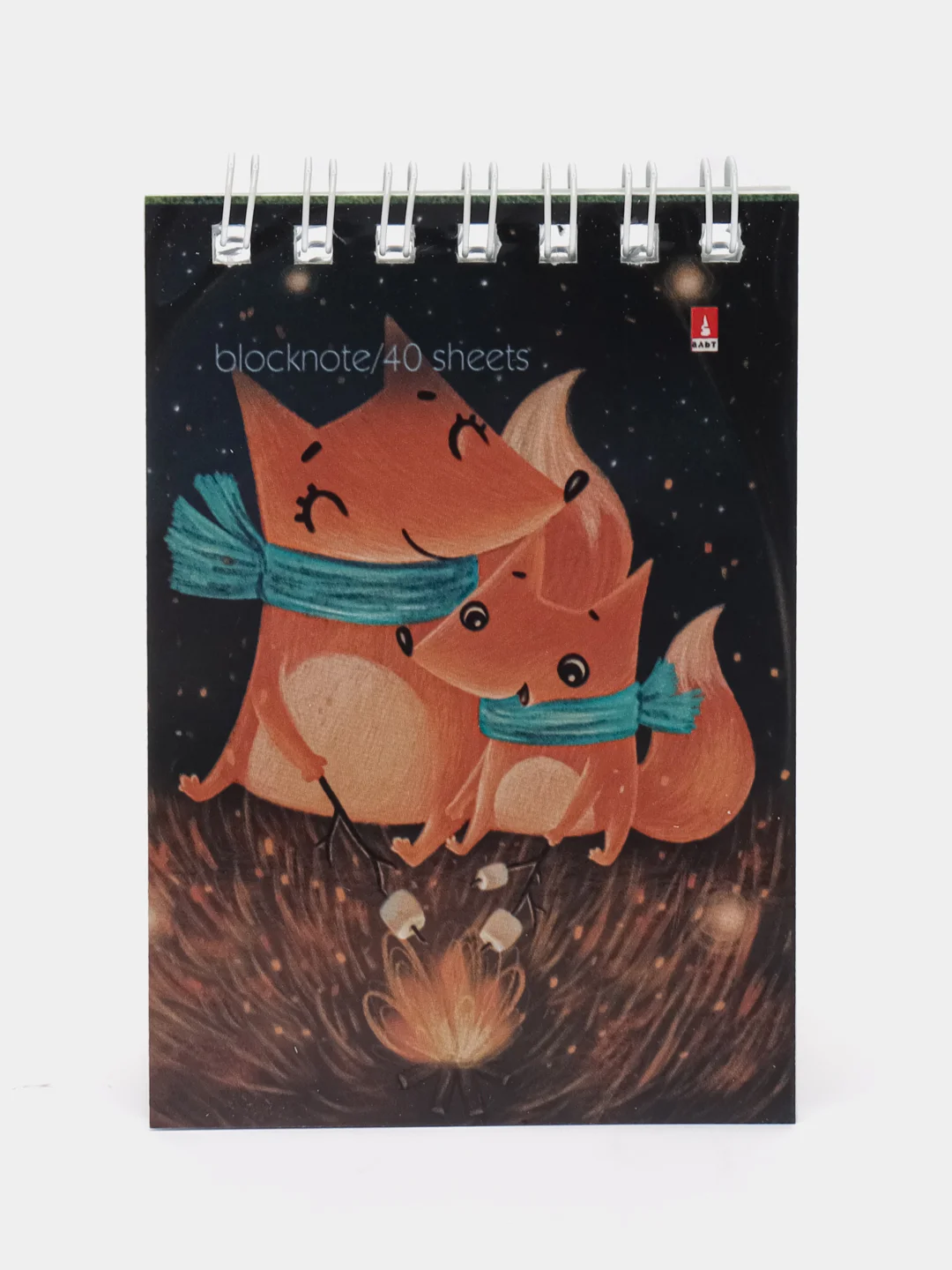 Манго блокнот "Волшебные лисы", клетка, 40 л, А5, А7