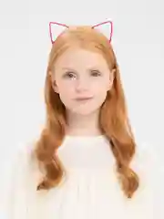 Вишнёвый ободок "Ушки", 5 мм