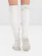 Белый женские зимние сапоги , высокие