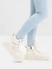 Бежевый кроссовки женские зимние, Lion