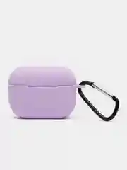 Чехол для наушников Apple Airpods Pro, с карабином, силиконовый