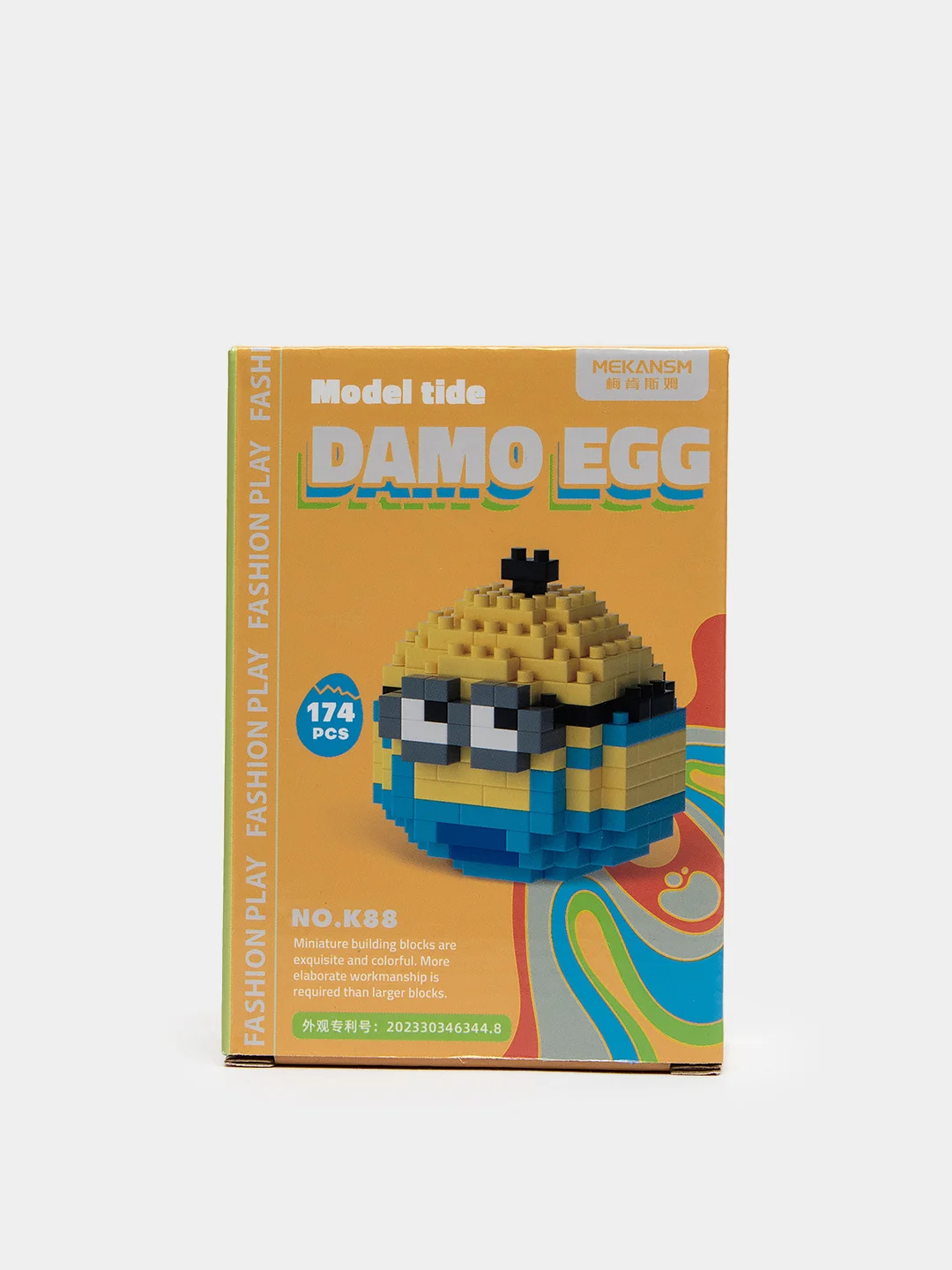 Карамельный детский 3D конструктор, игрушка развивающая