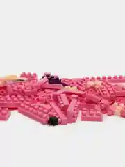 Бежевый меланж детский 3D конструктор, игрушка развивающая