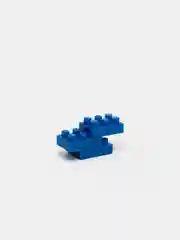 Бирюзовый детский 3D конструктор, игрушка развивающая