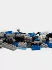 Бирюзовый детский 3D конструктор, игрушка развивающая