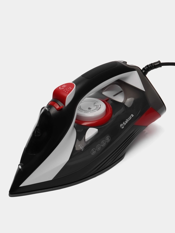 Утюг Sakura SA-3067CBR, керамическая подошва, 2400 Вт