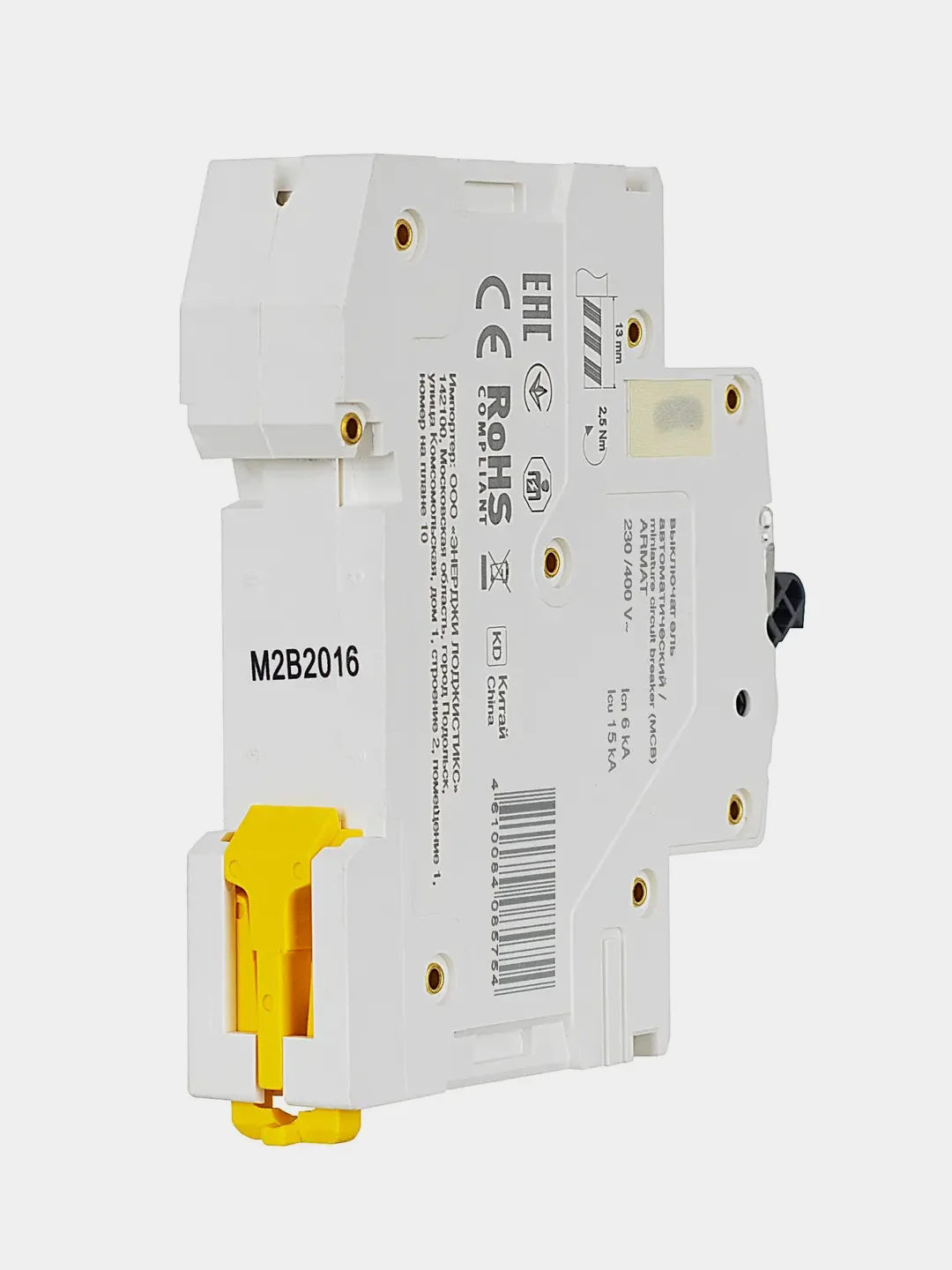 Автоматический выключатель IEK ARMAT M06N, 1П, 20А, хар-ка С, 6кА