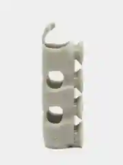 Серый держатель для лейки душа, силиконовый, на присоске