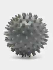 Серый мяч массажный для йоги и фитнеса, для массажа стоп