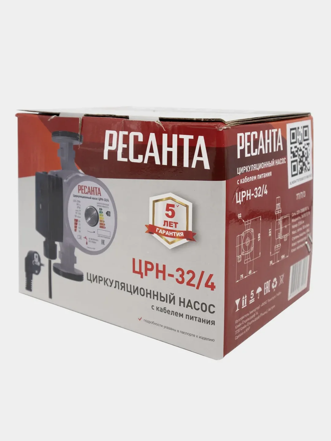 Циркуляционный насос ЦРН-32/4 Ресанта