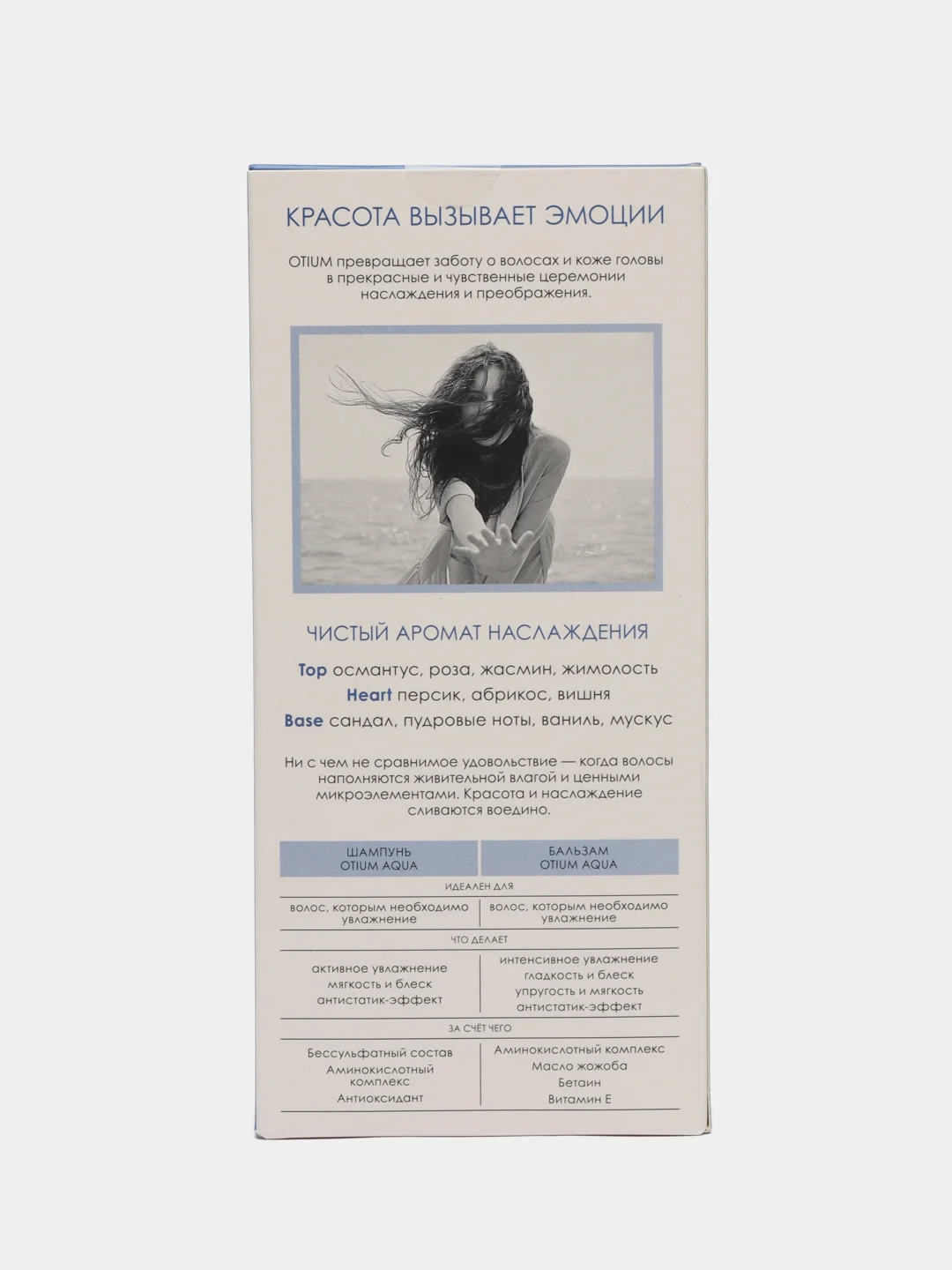 Подарочный набор для интенсивного увлажнения волос Otium Aqua