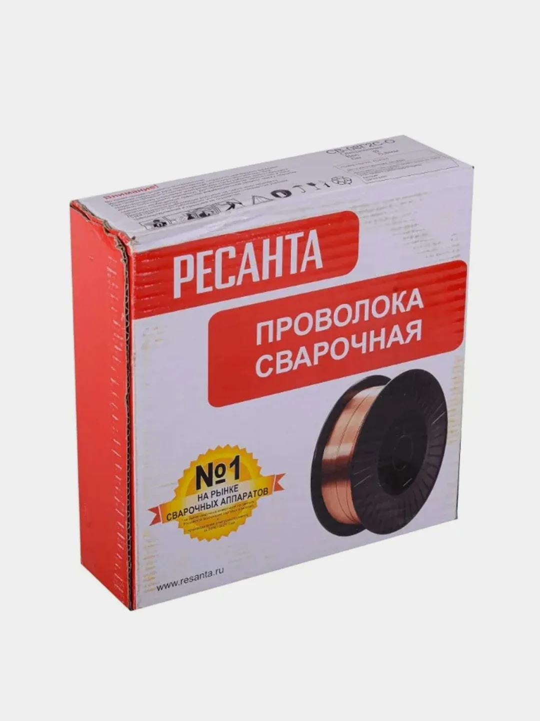 Сварочная проволока Ресанта СВ-08Г2С-O, Ф0,8 мм, 5кг