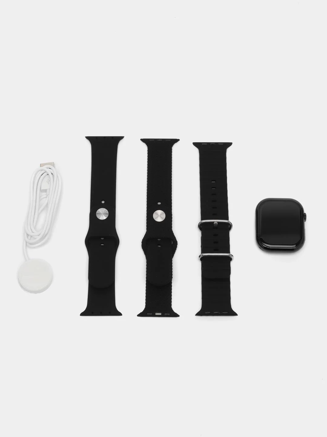 Черный смарт-часы Smart Watch HW9 Pro Max, AMOLED дисплей, с поддержкой звонков и смс