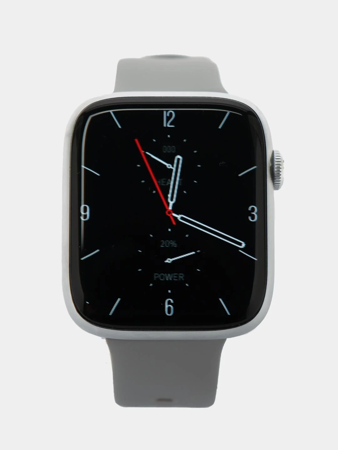 Серый умные смарт часы Smart Watch DT 103, 45 мм, с поддержкой звонков