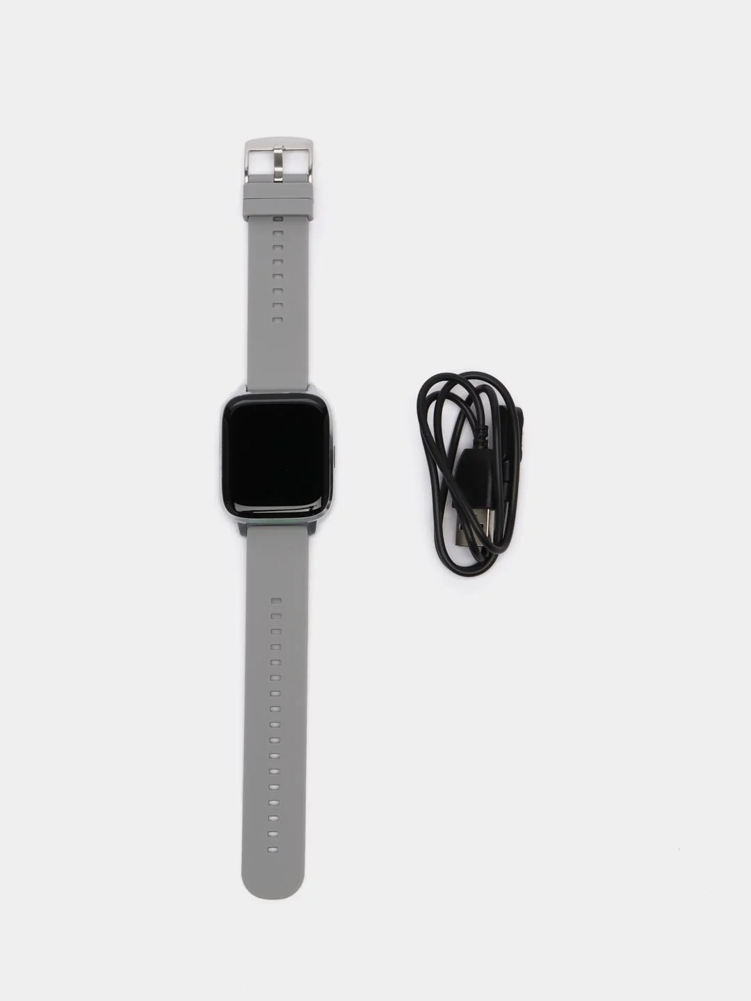 Серый умные смарт часы Smart Watch DTX Max ,44 мм, для iPhone и Android