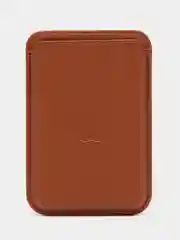 Коричневый картхолдер MagSafe для iPhone 12, 13, Pro, Max, mini цветная анимация (Айфон)