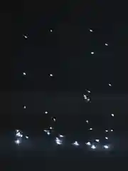 Белый гирлянда-занавеска, 2 х 2 м
