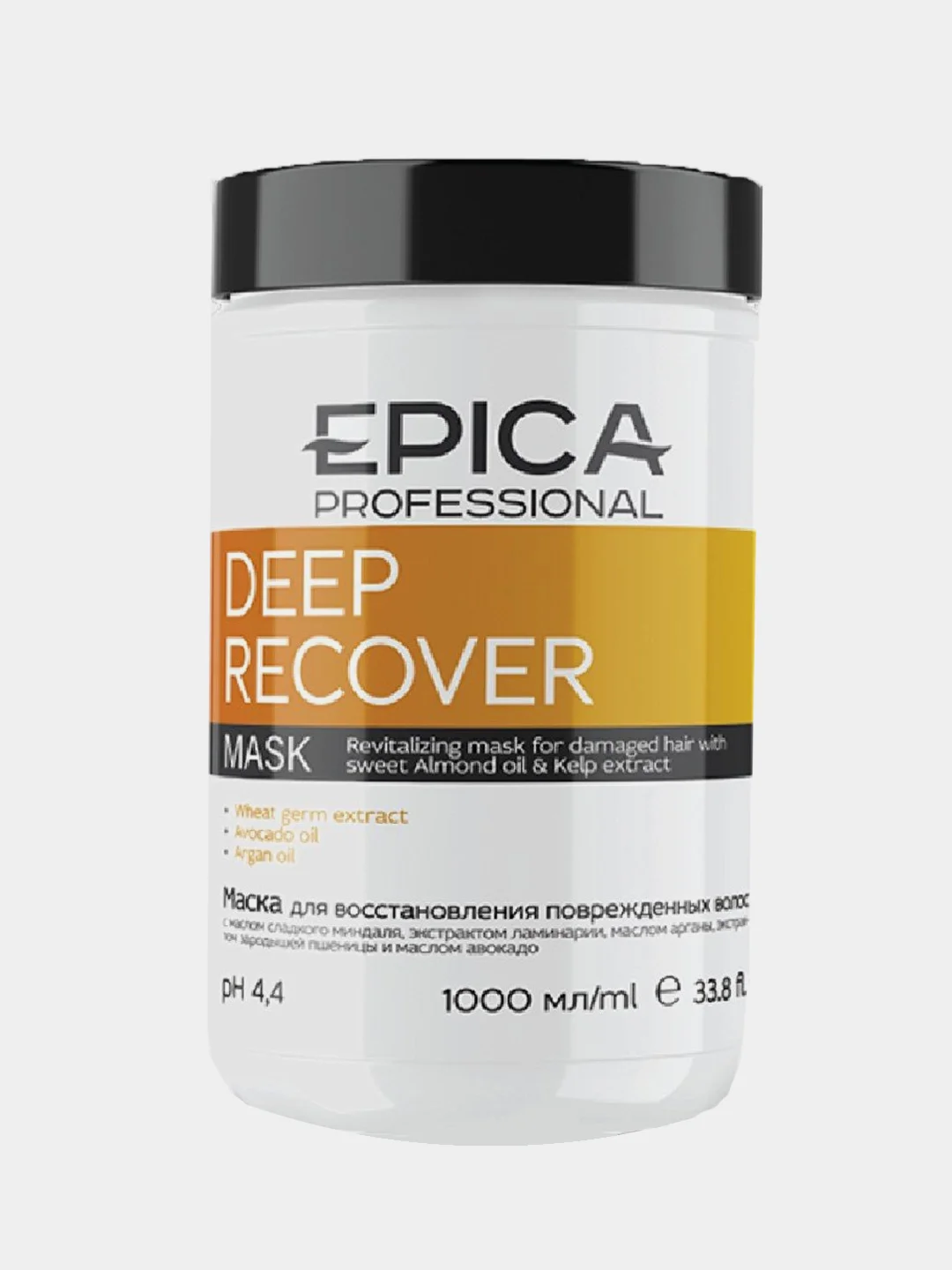 Epica Deep Recover Маска Эпика восстановление поврежденных волос 1000 мл