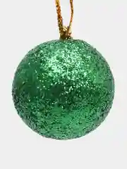 Зеленый набор украшений, пластик, 11 штук, 3 х 2 см