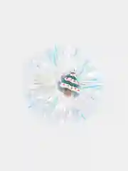 Зеленый новогодние заколки для волос