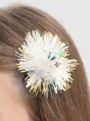 Зеленый новогодние заколки для волос