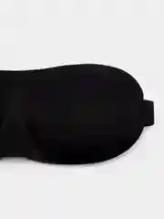 Маска 3D для сна, на резинке, черная