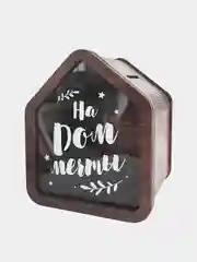 Деревянная копилка "На дом мечты"