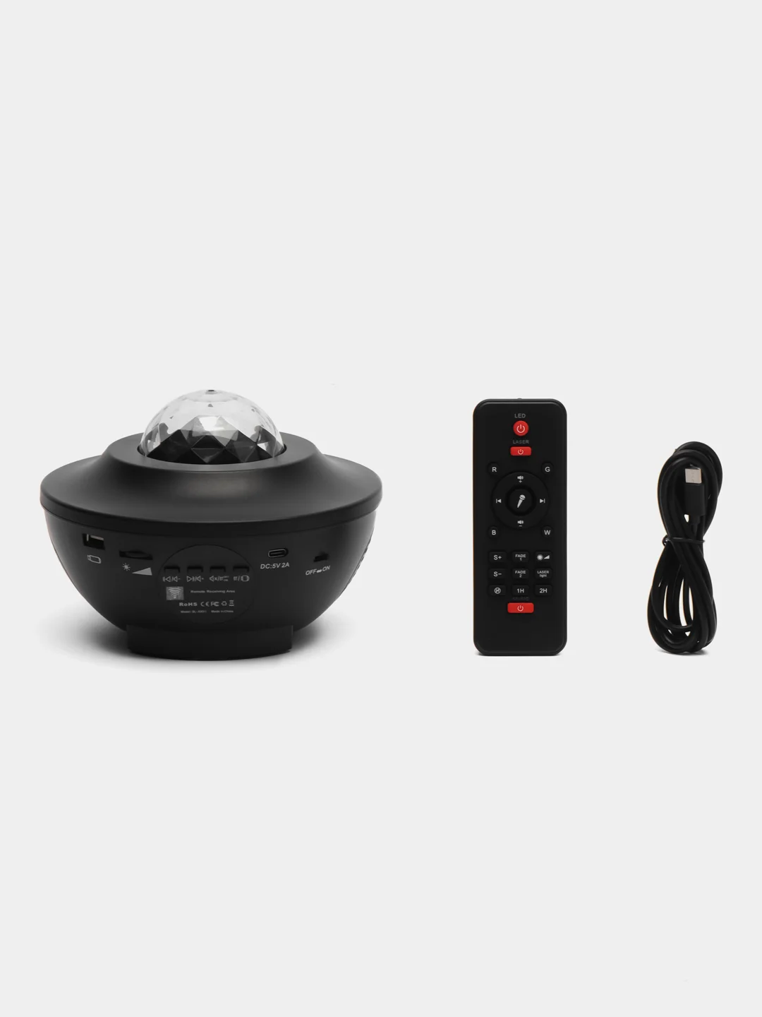 Ночник-проектор звёздного неба с Bluetooth колонкой и пультом