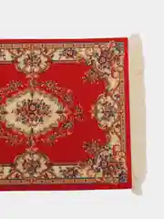 Красный восточный игровой коврик для компьютерной мыши КАРТОФАН с бахромой и рисунком текстильный