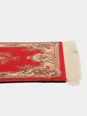 Красный восточный игровой коврик для компьютерной мыши КАРТОФАН с бахромой и рисунком текстильный