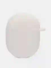Белый чехол на Xiaomi Redmi Buds 3 Pro/AirDots 3 Pro для наушников КАРТОФАН силиконовый матовый