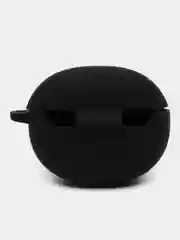 Черный чехол на Realme Buds T100, T110 силиконовый для наушников КАРТОФАН защитный матовый