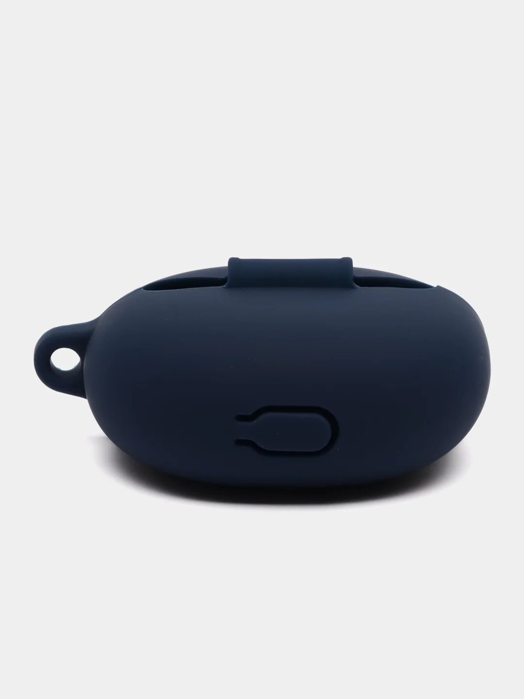 Синий чехол на Realme Buds T100, T110 силиконовый для наушников КАРТОФАН защитный матовый