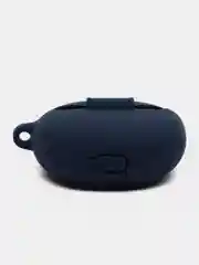 Синий чехол на Realme Buds T100, T110 силиконовый для наушников КАРТОФАН защитный матовый
