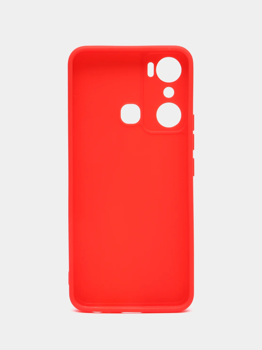 Алый чехол для Infinix Hot 20i, Инфиникс Хот 20Ай, силиконовый, матовый