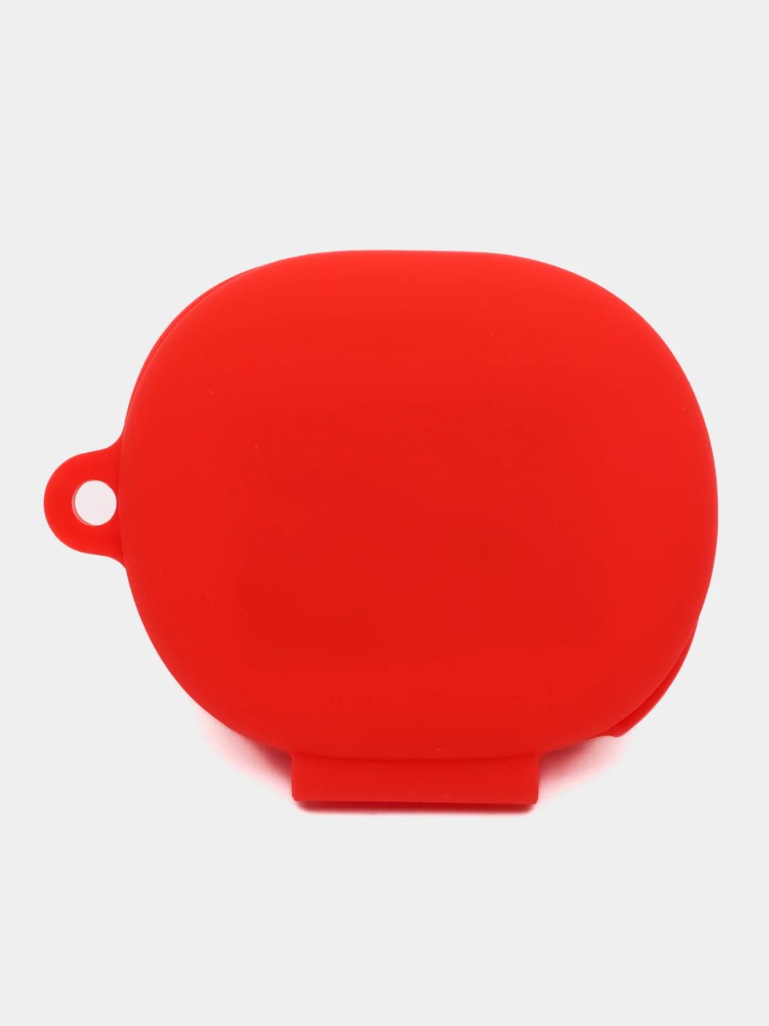 Красный чехол на Xiaomi Redmi Buds 4 Lite для беспроводных наушников КАРТОФАН силиконовый матовый
