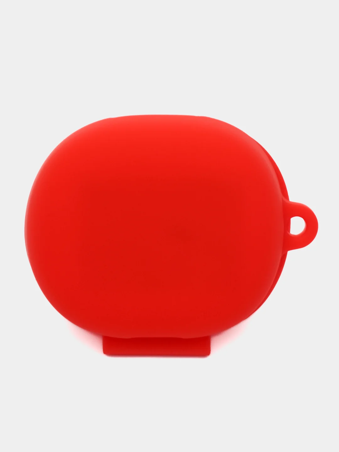 Красный чехол на Xiaomi Redmi Buds 4 Lite для беспроводных наушников КАРТОФАН силиконовый матовый