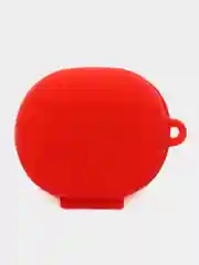 Красный чехол на Xiaomi Redmi Buds 4 Lite для беспроводных наушников КАРТОФАН силиконовый матовый