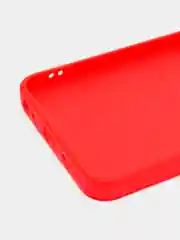 Красный чехол Tecno Spark 10 / 10C, Техно Спарк 10 / 10С, силиконовый, матовый