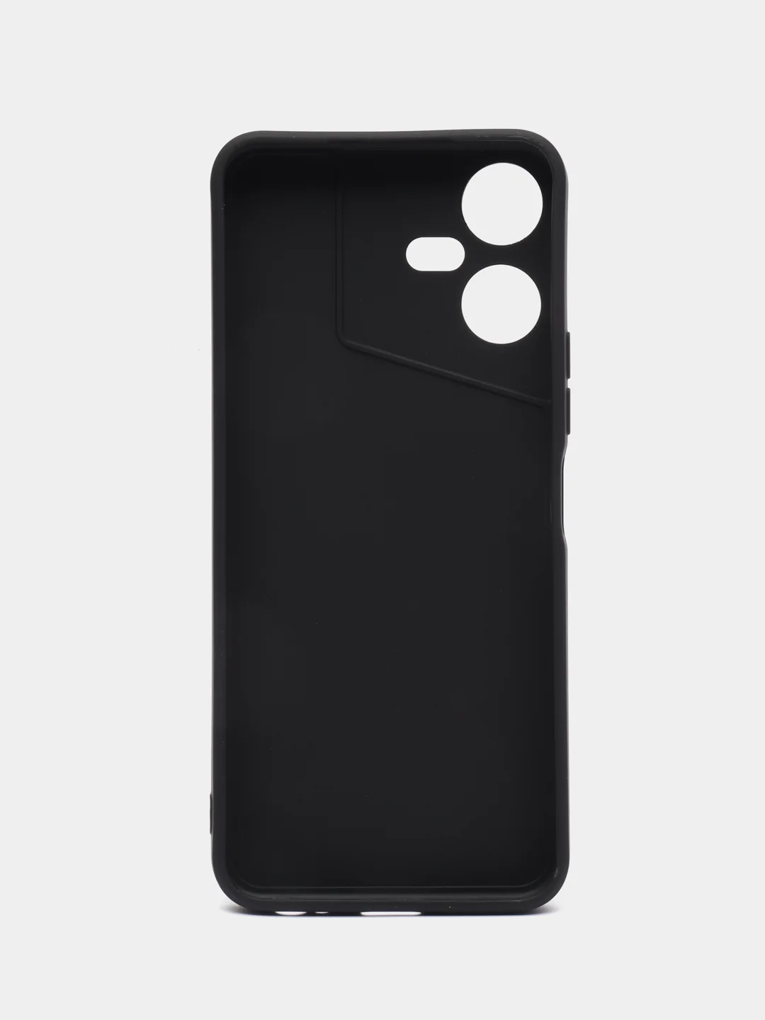 Черный чехол для Tecno Pova Neo 3 / Техно Пова Нео 3, черный, силиконовый