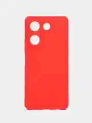 Красный чехол для Tecno Camon 20 / 20 Pro, Техно Камон 20 Про, силиконовый, матовый