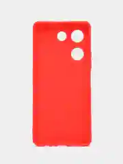 Красный чехол для Tecno Camon 20 / 20 Pro, Техно Камон 20 Про, силиконовый, матовый