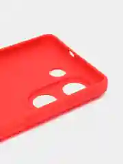 Красный чехол для Tecno Camon 20 / 20 Pro, Техно Камон 20 Про, силиконовый, матовый