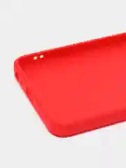 Красный чехол Spark Go 2023, Pop 7, 7 Pro, Infinix Smart 7 Смарт 7, силиконовый, матовый