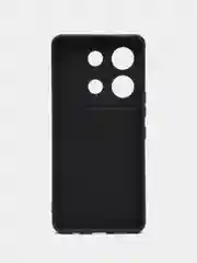 Черный чехол Infinix Note 30 Vip / Инфиникс Нот 30 Вип, черный, силиконовый