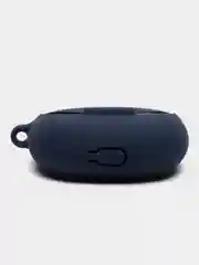 Темно-синий чехол на Realme Buds Air 3 Neo для беспроводных наушников КАРТОФАН силиконовый, матовый