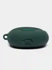 Тёмно-зелёный чехол на Realme Buds Air 3 Neo для беспроводных наушников КАРТОФАН силиконовый, матовый