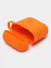 Оранжевый силиконовый чехол для наушников AirPods 1 / 2 / TWS i9s i10 i11 i12 i13 i14 i15 i100