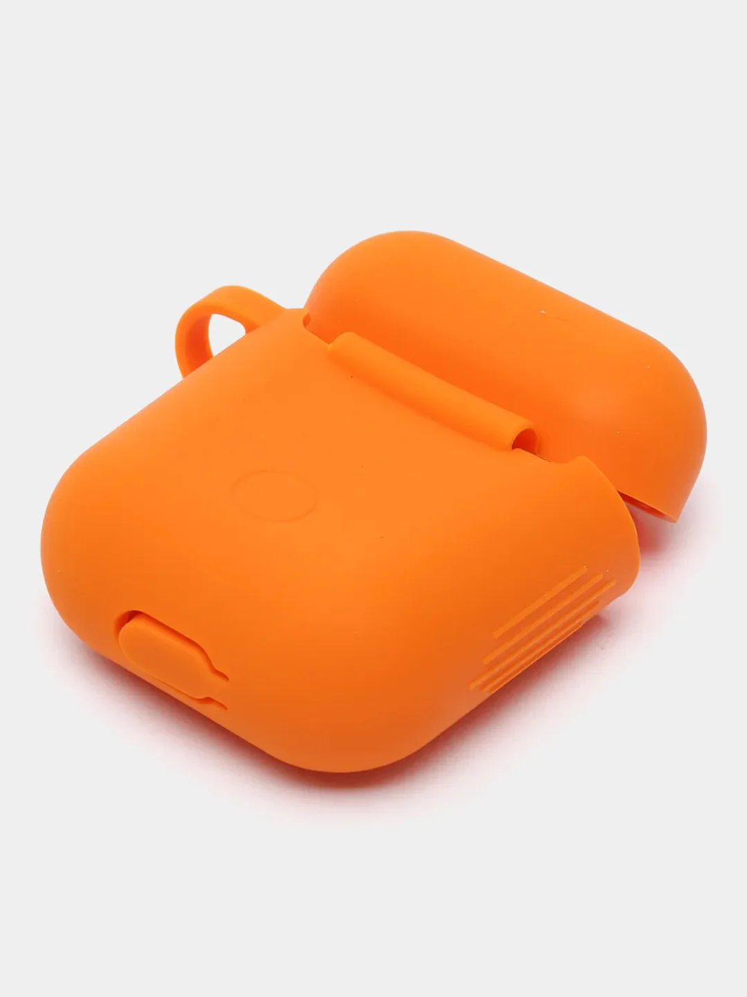 Оранжевый силиконовый чехол для наушников AirPods 1 / 2 / TWS i9s i10 i11 i12 i13 i14 i15 i100